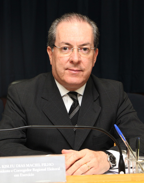 Desembargador Kisleu Dias Maciel Filho, Vice-Presidente e Corregedor Regional Eleitoral.