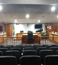 Vis&atilde;o frontal do plen&aacute;rio antigo