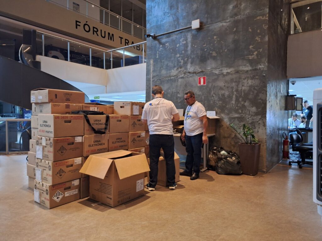 Teste de Integridade das urnas eletrônicas 2024