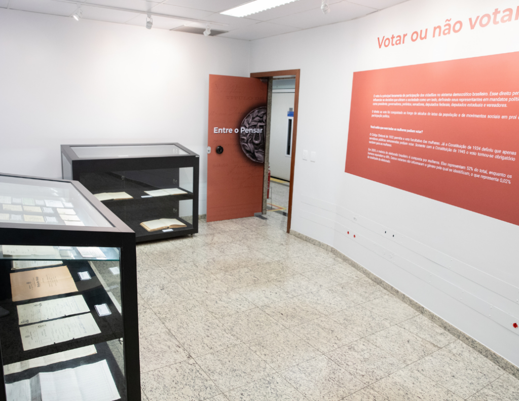 Vista da sala de Documentos