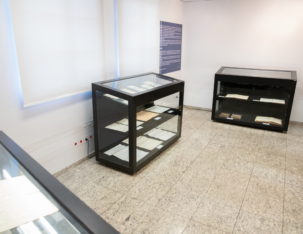 Vista da sala de Documentos